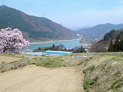 大徳王寺城址からの景観